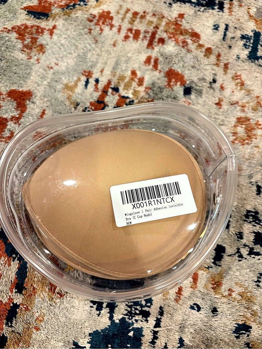 Wingslove Invisible Adhesive Bra Adhesive Bra in Beige NWT